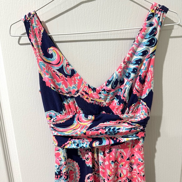 Lilly Pulitzer Sloane Maxi Dress in Paisley Halibut Print - Picture 6 of 10